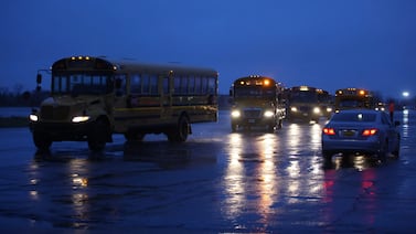 NYC sends families from tent shelter to sleep on school floor during storm