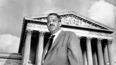 Read Thurgood Marshall’s powerful 1953 argument in Brown v. Board of Education