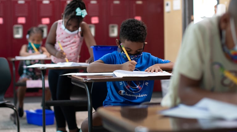 Kindergarten summer program gives kids an edge at one Indianapolis charter school